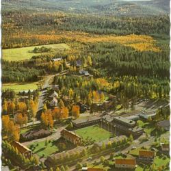 Pitedalens folkhögskola (flygbild)