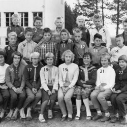 1960 klass 6 Lillkorsträsk