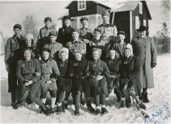 Kommunala Mellanskolan i Älvsbyn 1944-1945