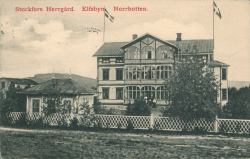 Herrgården i Stockfors. Ett vykort fotograferat av Fia Engelmark. Postgånget 1910 1910