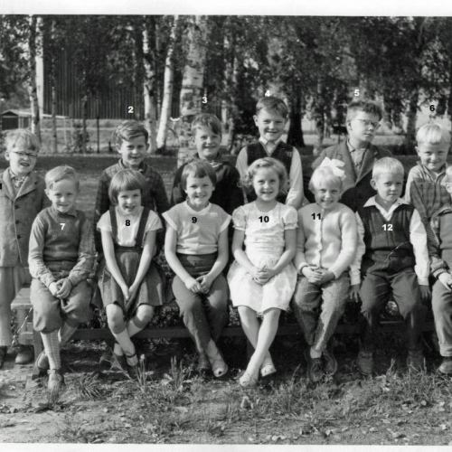 1957 Klass 1 i Tväråsel