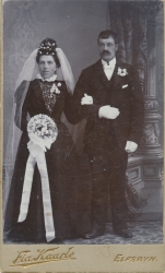 Övre Tväråsel Maria Eriksson och Isak Granberg g.1901-09-01