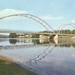 Bron över Piteälven i Vidsel.