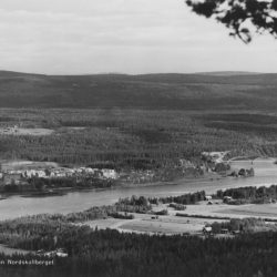 Utsikt från Nordskallberget i Vidsel.
