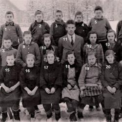 Klass i Vidsel ca 1923