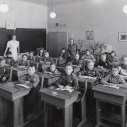 1955 skolan i Vistbäcken